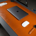 The Toronata | Heritage Tan Full-Grain Leather Desk Pad